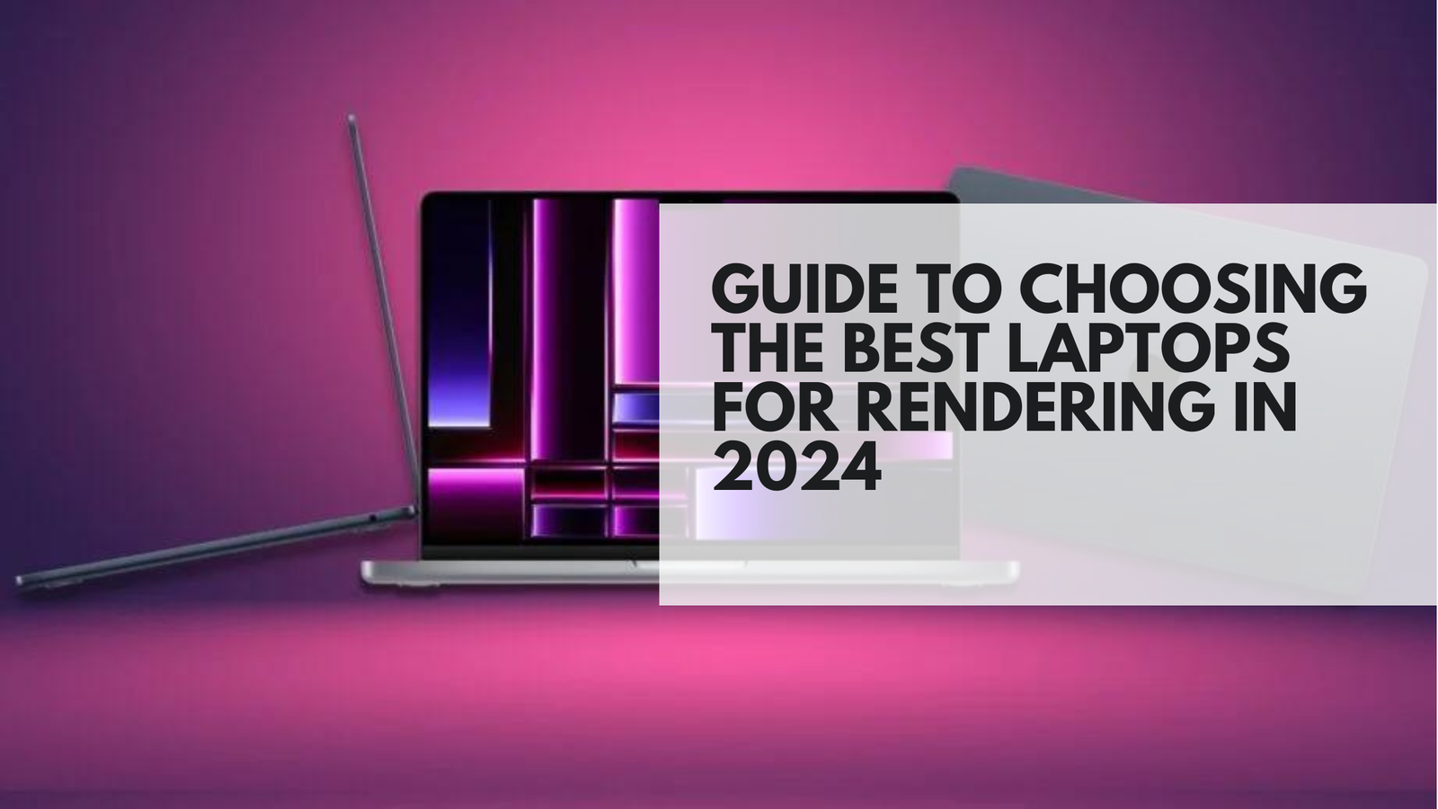 best laptops for rendering